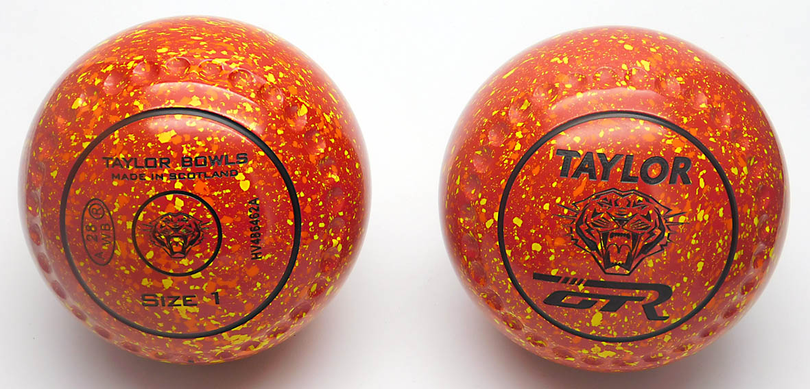 Taylor Lawn Bowls For Sale | TAYLOR GTR BOWLS CUSTOM BOWLS