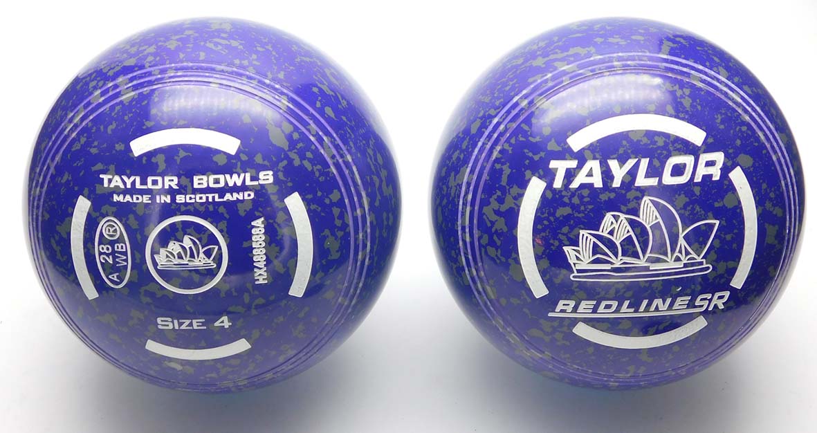 TAYLOR REDLINE SR LAWN BOWLS BUY ONLINE OZYBOWLS