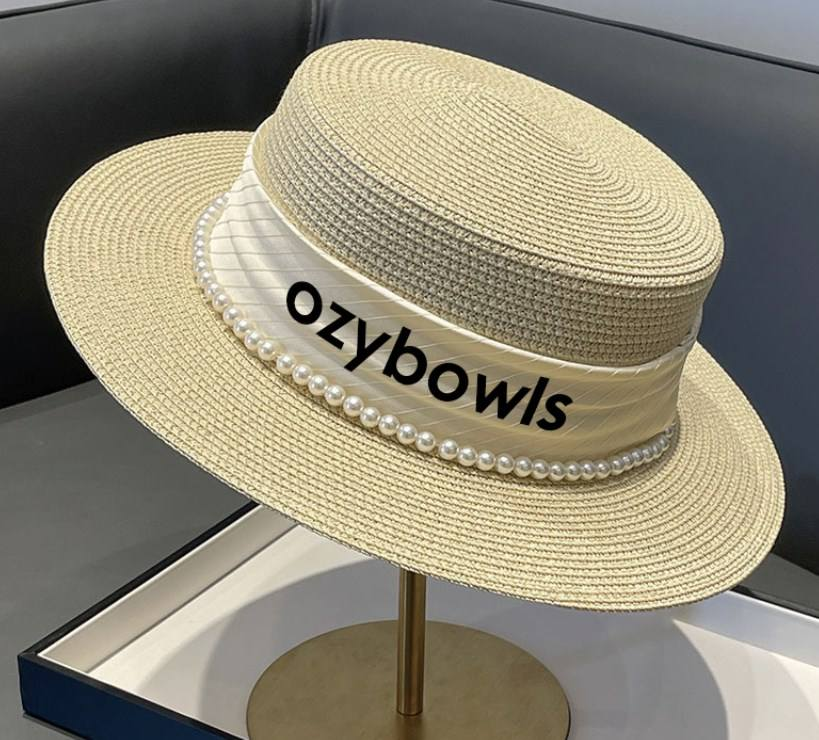 Custom Straw Hats | Buy Online with Ozybowls!